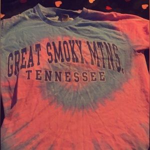 Tie died shirt girls